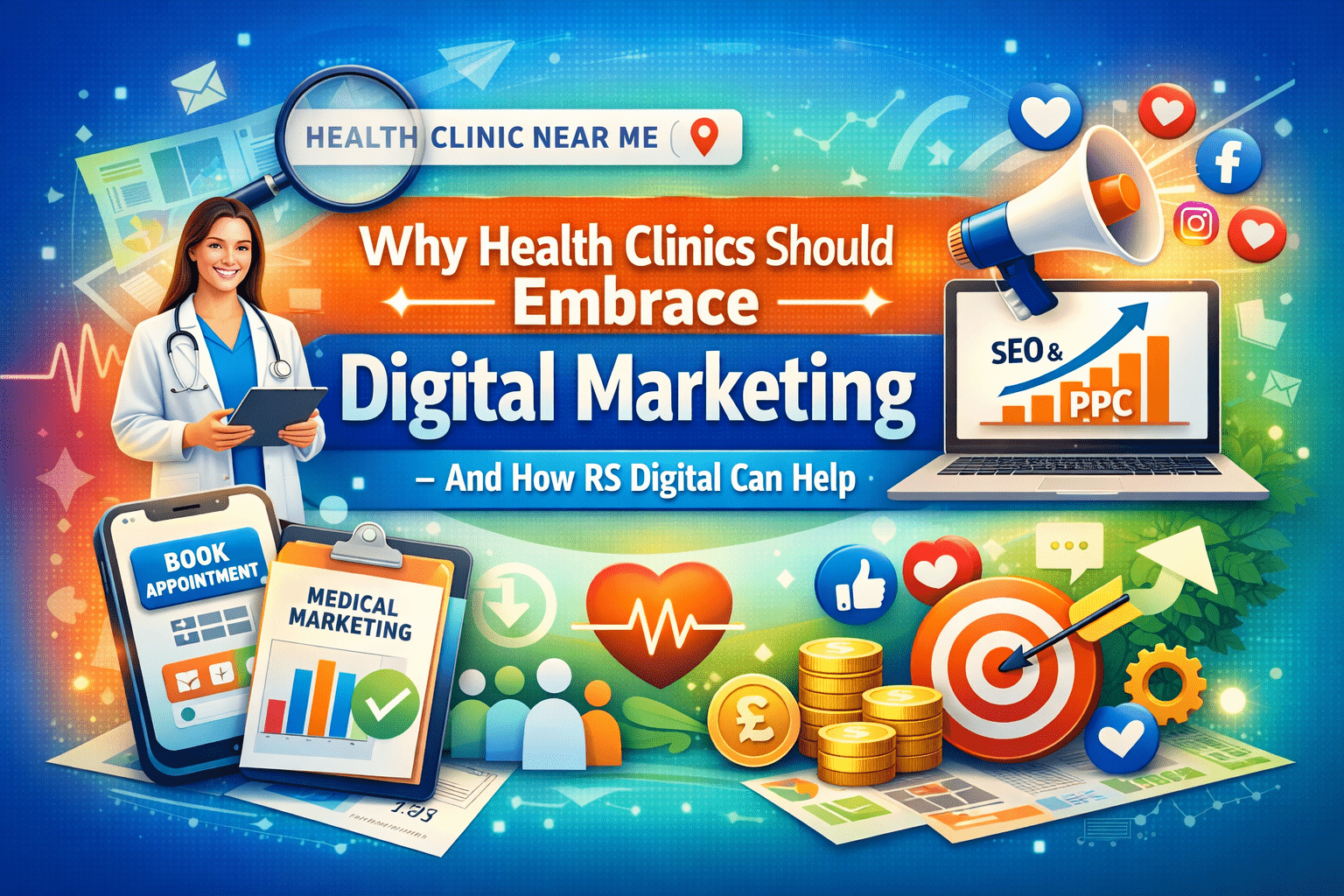 Why Health Clinics Should Embrace Digital Marketing – And How RS Digital Helps Make It Work